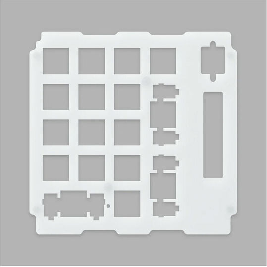 Glorious Numpad Switch Plate Polycarbonate Glo-acc-np-sp-pc