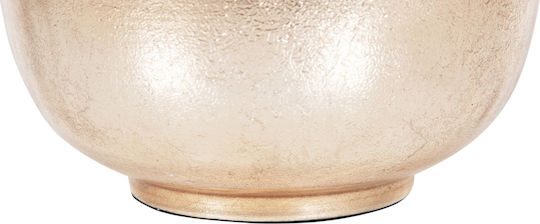 HomeMarkt Διακοσμητικό Βάζο Metallisch Lingon Gold 21x21x37cm 1Stück