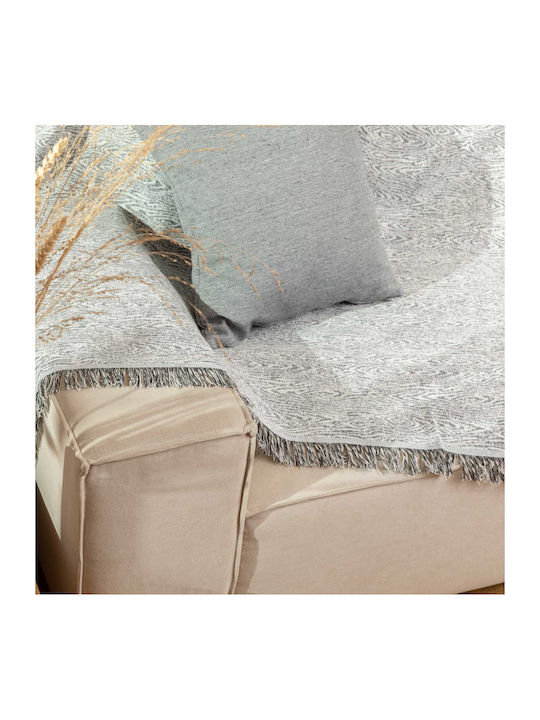 Borea Sofa Throws 2 Seater Forest 180x250cm Grey