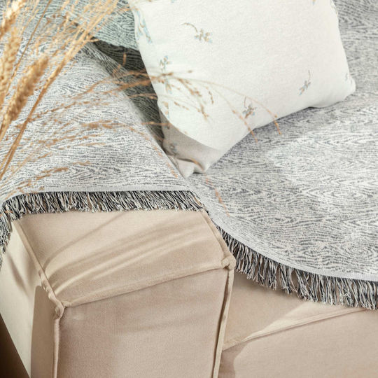 Borea Cuverturi Pentru Canapea 2 Locuri Forest 180x250cm Gri