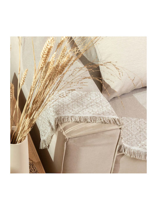 Borea Iris Ριχτάρι Διθέσιου Καναπέ 180x250εκ. Ροζέ 035602114075