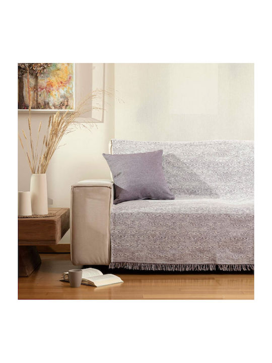 Borea Sofa Throws 2 Seater Forest 180x250cm Grey