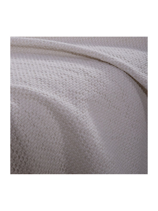 Nef-Nef Homeware Betty Ριχτάρι Τριθέσιου Καναπέ Ζακάρ 180x300εκ. Ecru