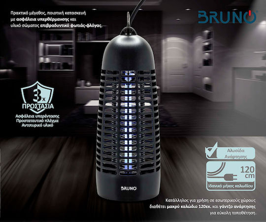 Bruno Ηλεκτρική Εντομοπαγίδα 6W BRN-0185