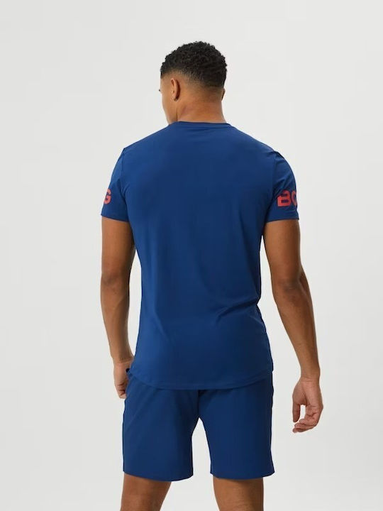 Αθλητικό T-shirt Μπλε