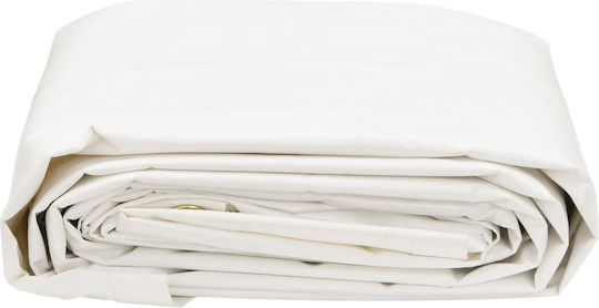 vidaXL Waterproof Tarpaulin 600gr/m² 2x1.5m. Heavy Duty White
