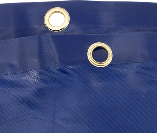 vidaXL Waterproof Tarpaulin 600gr/m² 2.5x1.5m. Heavy Duty Blue