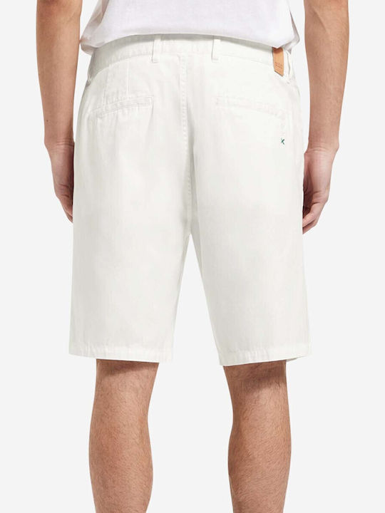 Scotch & Soda Ανδρική Βερμούδα White