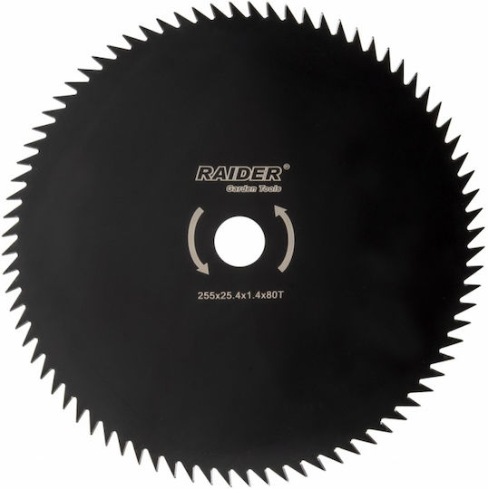 Raider Disc de tăiere Lemn cu 80 Dinti 255mm