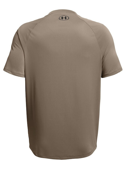 Under Armour Men's Athletic T-shirt Short Sleeve Khaki