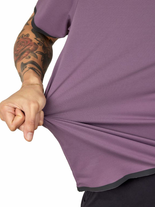 686 Men's Athletic T-shirt Short Sleeve Purple