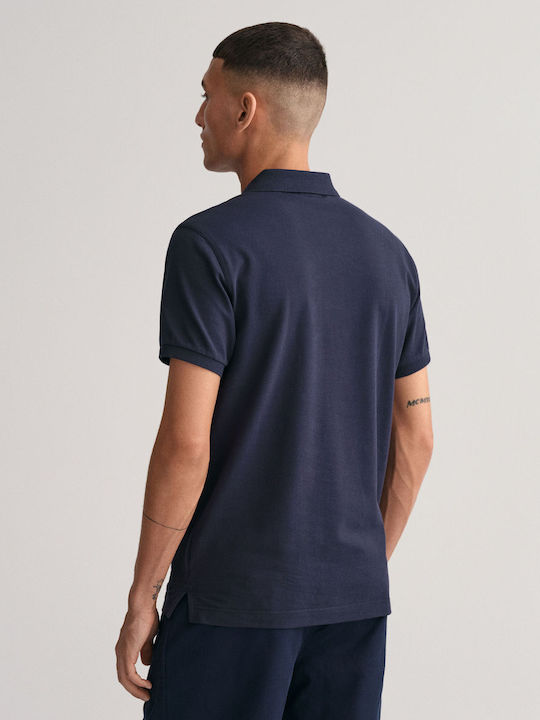 Gant Herren Shirt Polo Blau