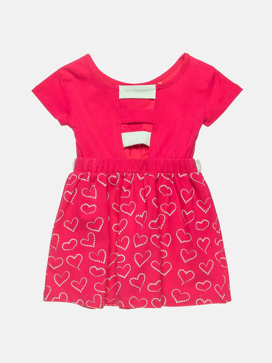 Alouette Kids Dress Fuchsia