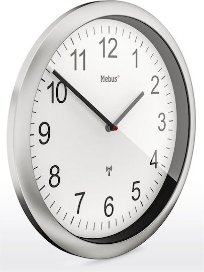 Mebus Wall Clock White Ø25cm
