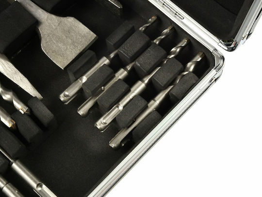 Geko Set 17 Drills with SDS Plus Drill Top for Masonry