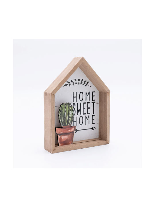Uncle George Decorative Home made of Wooden 12x3x16cm 1pcs