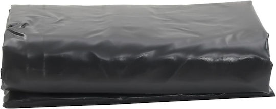 vidaXL Водоустойчив Брезент 600гр/кв.м 2.5x1м. Тежък товар Сив