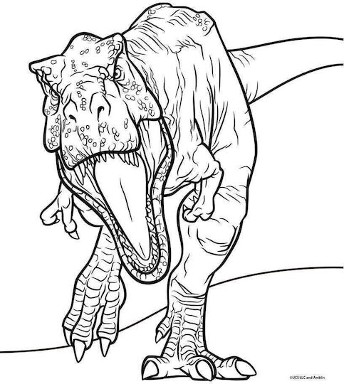 Diakakis Heft Geregelt 24 Blätter Jurassic 1Stück