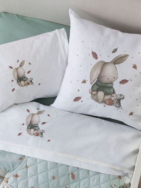 Borea Kids Decorative Pillow Printed White 45x45cm
