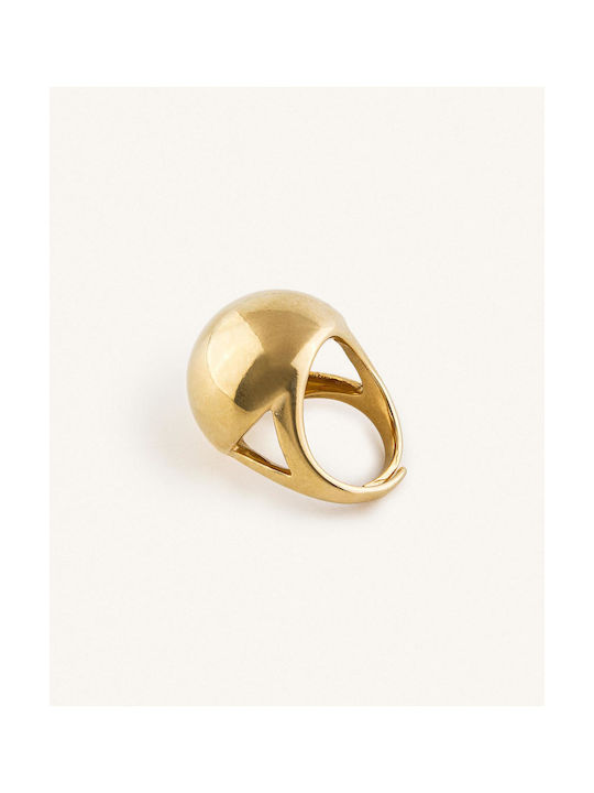 StanStefan Women's Ring from Steel Gold Plated