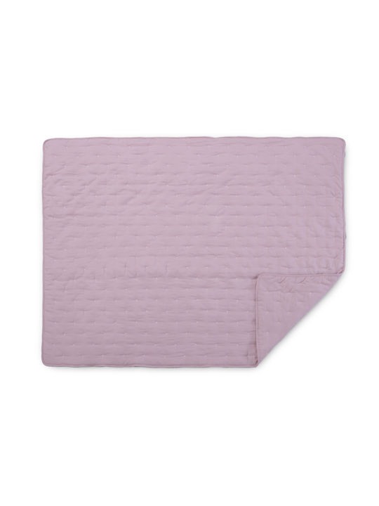 Nef-Nef Homeware Baby Quilt Shy Pink 80x110cm Shy Pink