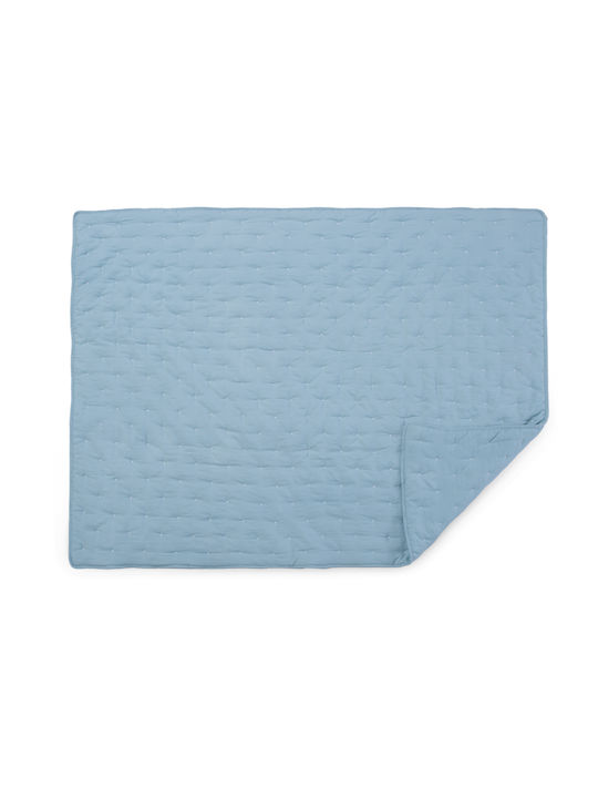 Nef-Nef Homeware Baby Quilt Shy 80x110cm Aqua