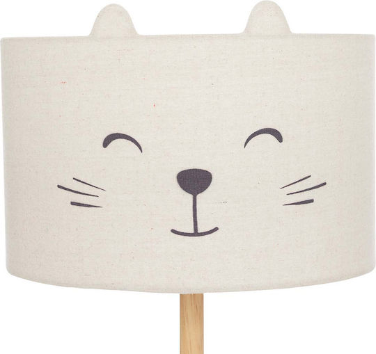 Atmosphera O singură lumină Lumină de tavan pentru copii Suspendata din material textil cu suport pentru bec E27 Bej 36cm