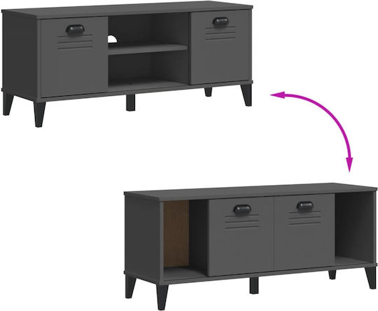 Plastik Schuhschrank aus Massivholz 106x35x45cm