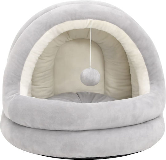 vidaXL Bed Cat Gray 40x40x35cm