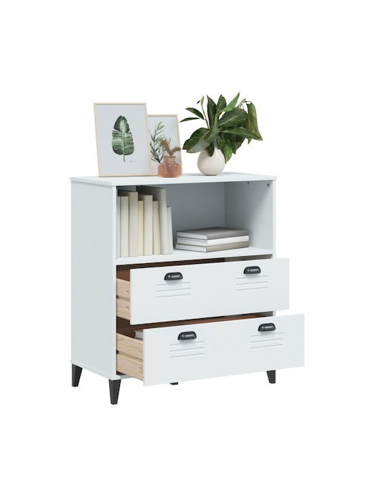 Bibliothek Viken White 80x40x90cm