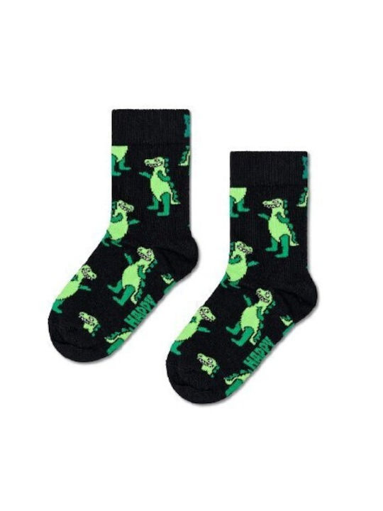 Happy Socks Kinderstrümpfe Black 2 Paare