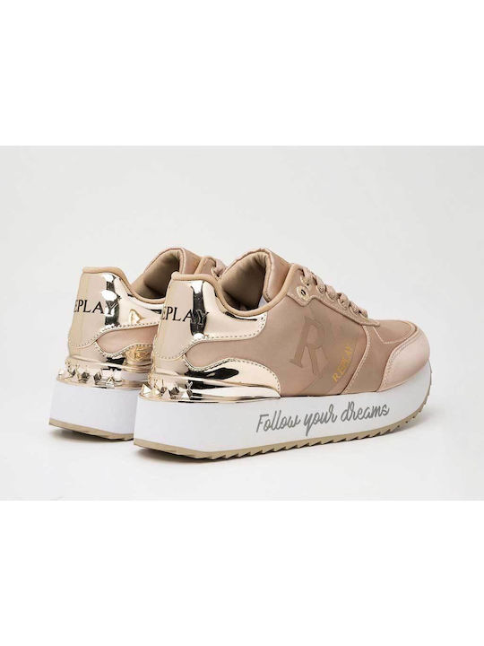 Replay Sneakers Beige