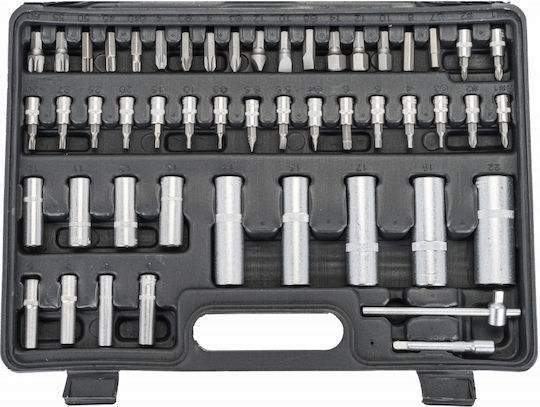 Powermat Set de chei tubulare și clichet 1\2" & 1\4"