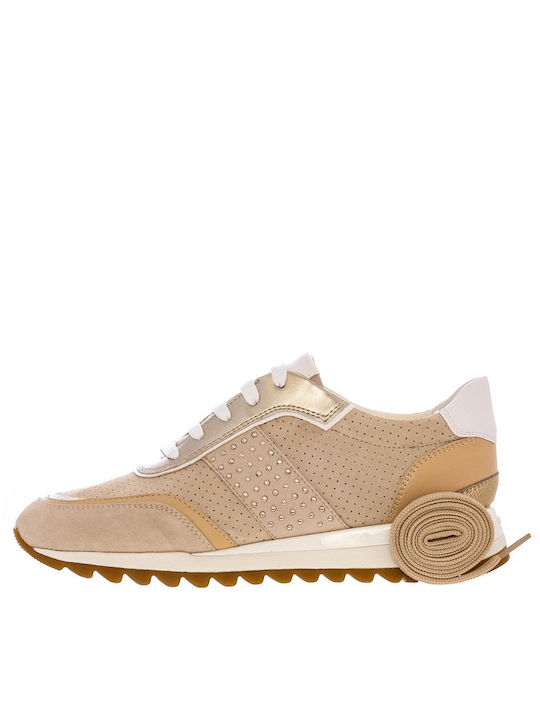 Geox Tabelya Damen Anatomisch Sneakers Beige