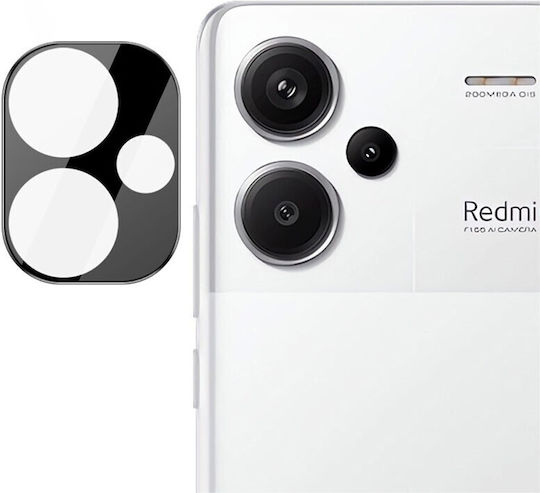 Camera Protection Tempered Glass Black for the Xiaomi Redmi Note 13 Pro Plus 5G