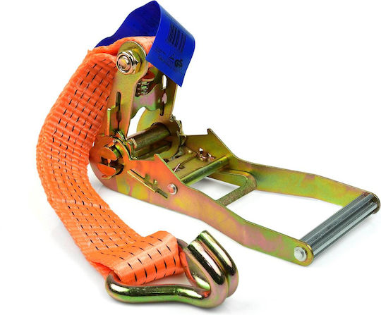 Geko Geko Auto-Gepäckgurt 1400x5cm mit Ratsche Orange