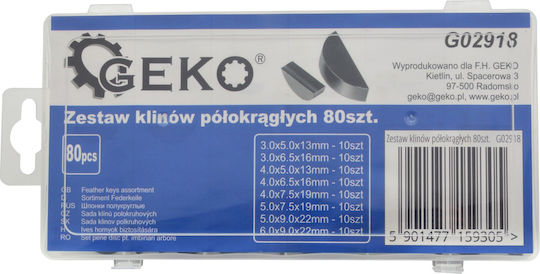 Geko G02918 Σετ Εργαλεία Χειρός 80τμχ