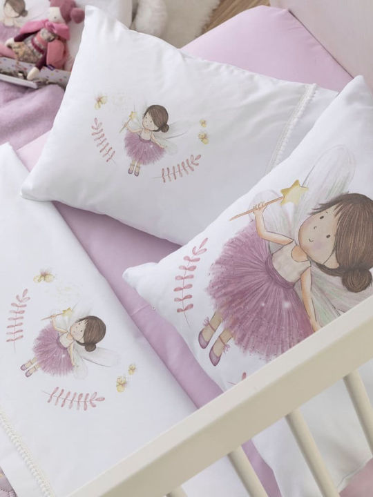 Borea Kids Decorative Pillow Printed White 045x045cm