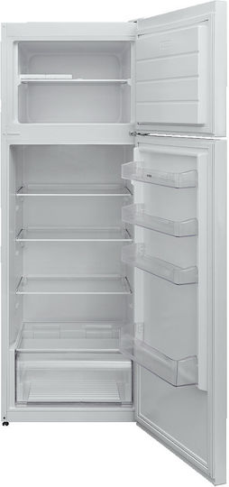 Vox Electronics Kühlschrank mit Doppeltür 312Es H175xB59.5xT59.8cm. Weiß KG 3330 E