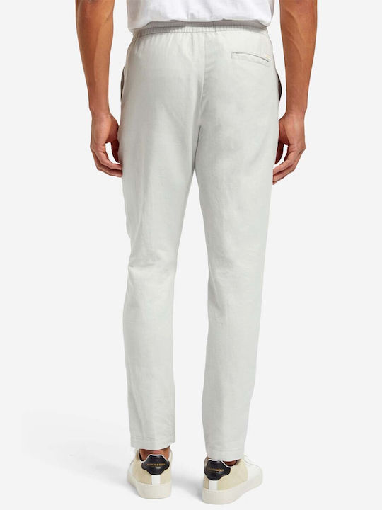 Scotch & Soda Warren Men's Trousers in Straight Line Heron Grey