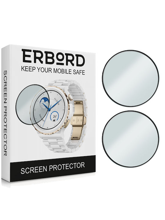 Erbord Displayschutzfolie für das Huawei Watch GT 3 Pro 43mm 1Stück