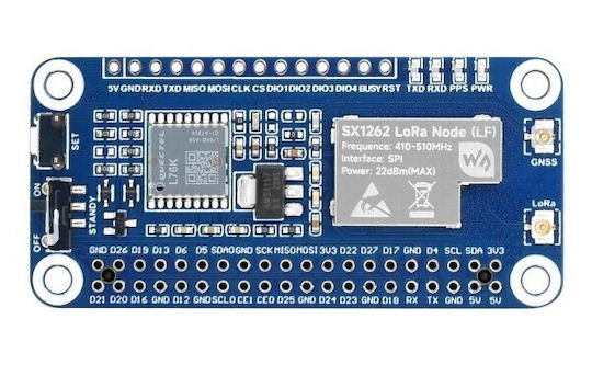 Waveshare LoRaWAN & GNSS HAT for Raspberry Pi HAT/pHAT