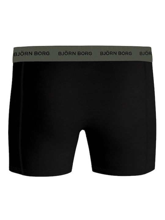 Björn Borg Herren Boxershorts Mehrfarbig 3Packung