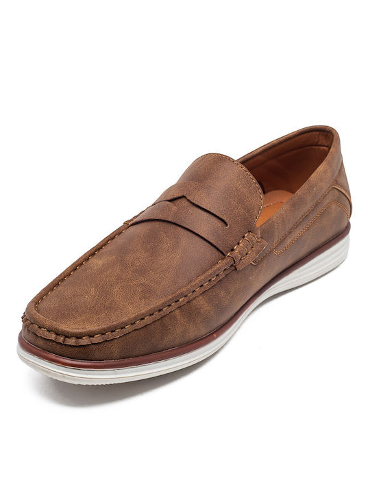 Antonio Donati Women's Moccasins in Brown Color