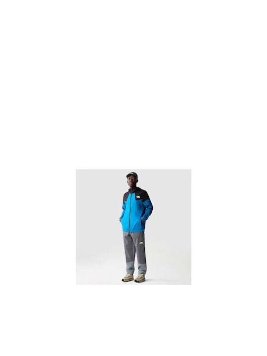 The North Face Herren Jacke Lässig Wasserdicht und winddicht Skyline Blue