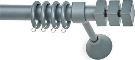 Anartisi Metallisch Vorhangstange Leader Einfach Φ25mm 360cm MY-07