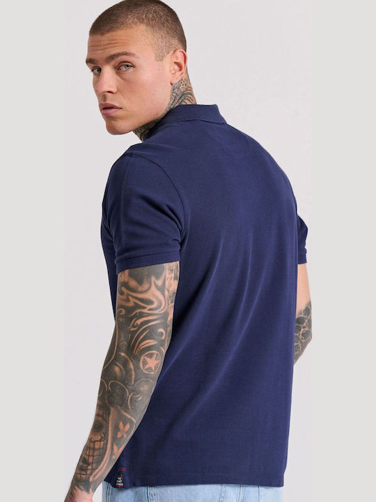 Polo Short Sleeve Blouse Navy