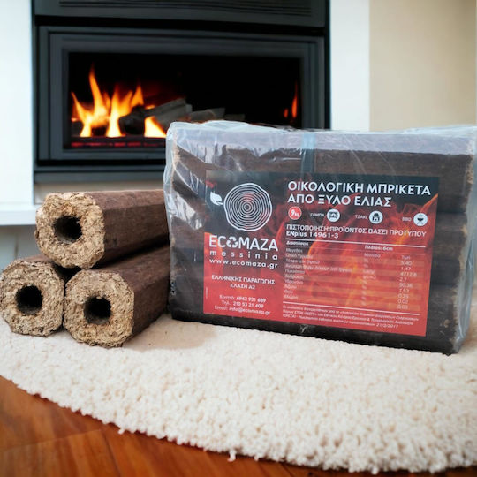 Ecomaza Olive Wood Briquettes 9kg