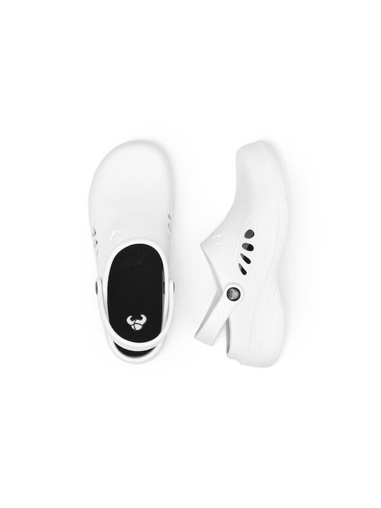 Suecos Anatomic Clogs White