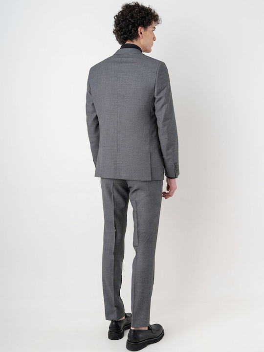 Fragosto Men's Suit Grey